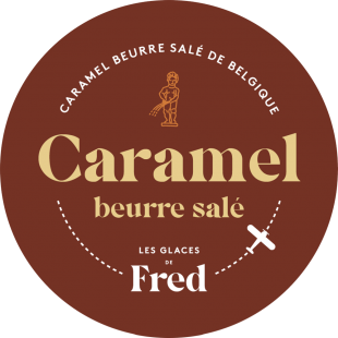 Glace caramel beurre salé de Belgique