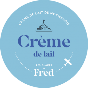 Glace crème de lait de Normandie