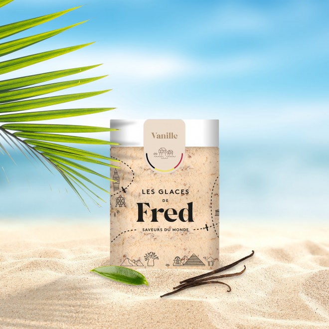 Glace vanille des Iles